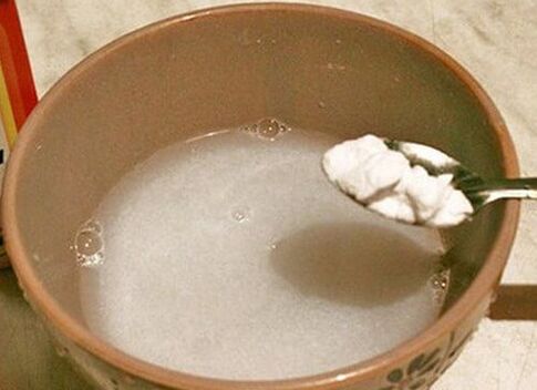 jinsiy olatni kattalashtirish uchun soda eritmasi